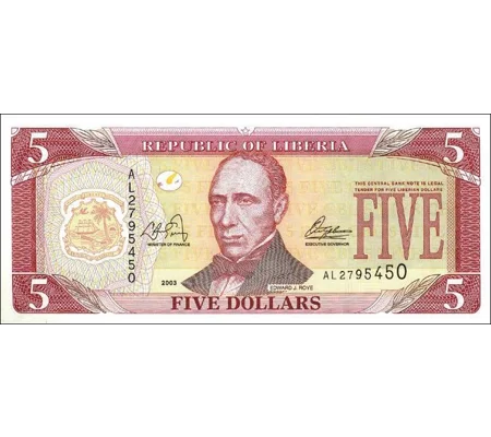 5 Dollars - 2003 - P26a - B306a - Unc