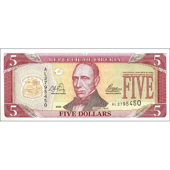 5 Dollars - 2003 - P26a - B306a - Unc
