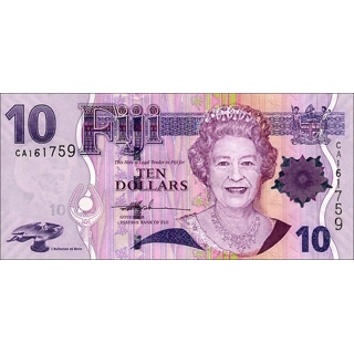 Fiji - 10 Dollars - 200..