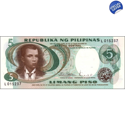 Philippines-5 piso-ND- P143b-B1002b