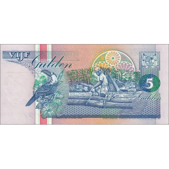 5 Gulden - 1991 - P136a - B522a - Unc