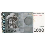Kyrgyzstan - 1000 Som - 2010 - P29 - B..