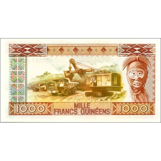 1000 Francs - 1998 - P37 - B326a - Unc