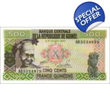 Guinea - 500 Francs - 1985 - P31b - B3..