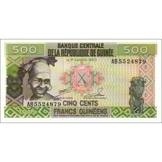500 Francs - 1985 - P31b - B321b - Unc