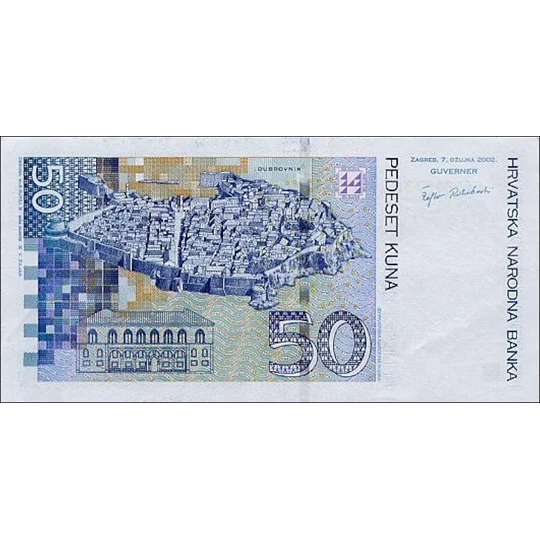 50 Kuna - 2002 - P40a - B504a - Unc