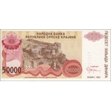 Serbian Krajina - 50.000 Dinara - 1993..