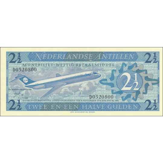 2,5 Gulden - 1970 - P21 - B103a - Unc