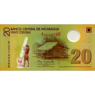 Nicaragua - 20 Cordobas..