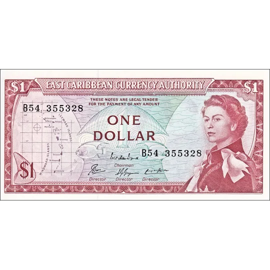 1 Dollar - ND(1974) - P13e - B101c8 - Unc