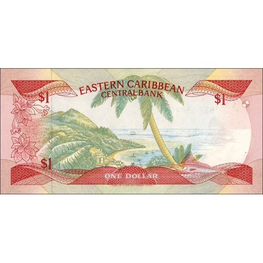Anguilla - 1 Dollar - (1988) - P21u - B205U1 - Unc