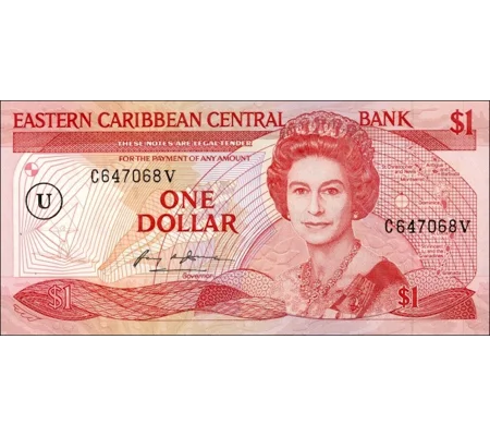 Anguilla - 1 Dollar - (1986) - P17u - B201U - Unc