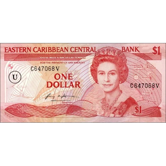 Anguilla - 1 Dollar - (1986) - P17u - B201U - Unc