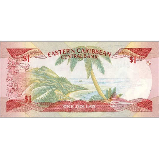 Anguilla - 1 Dollar - (1986) - P17u - B201U - Unc