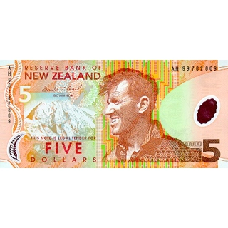 NZ - 5 Dollars - 2009 -..