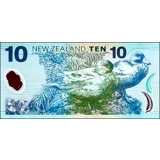 NZ - 10 Dollars - 2007 - P186b - B132f..