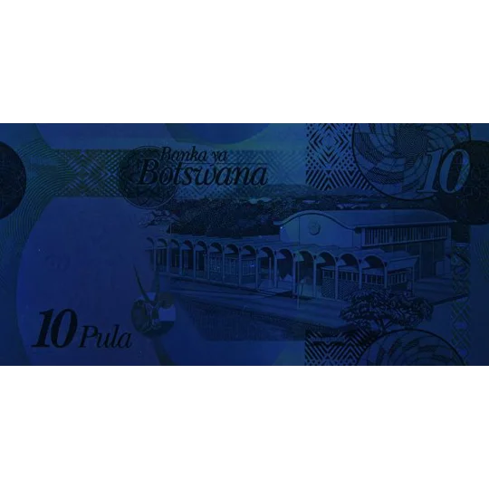 10 Pula - 2009 - P30a - B124a - Unc