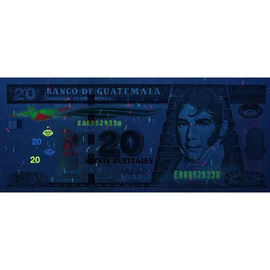 20 Quetzales - 2008 - P118 - B600a - Unc