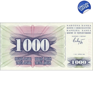 Bosnia-Herz. - 1000 Din..