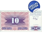 Bosnia-Herz.-10 Dinara-1992 - P10 - B113