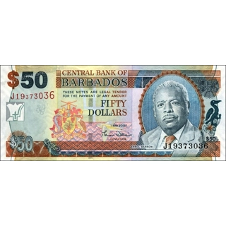 Barbados - 50 Dollars -..