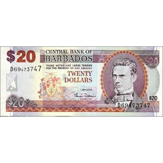 20 Dollars - 2007 - P69a - B228a - Unc