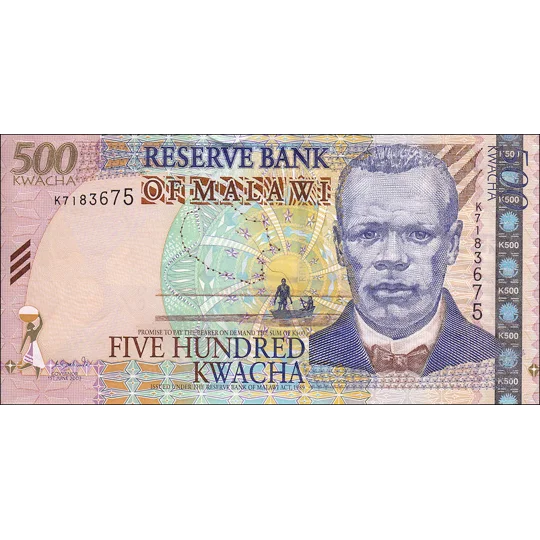500 Kwacha - 2003 - P48A - B148a - Unc