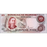 Philippines-10 piso-ND(1970) - P149-B1..