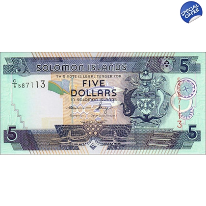 Solomon-5 Dollars-2011-P26c-B216c