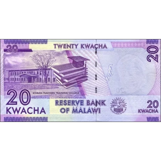 20 Kwacha - 2012 - P57a - B150a - Unc