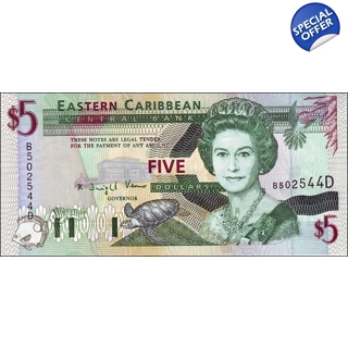 East Caribbean - 5 Doll..