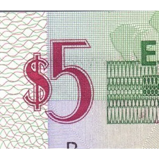 Saint Vincent - 5 dollars - (1994) - P31V - B215v - Unc