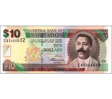 10 Dollars - 2007 - P68b - B227b - Au