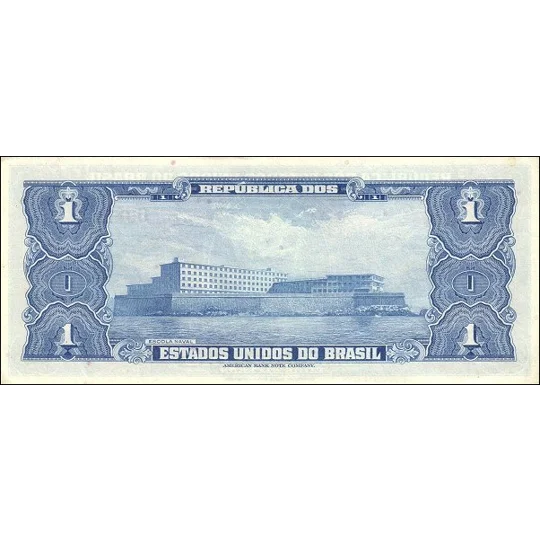 1 cruzeiro - ND(1954-58) - P150c - Unc