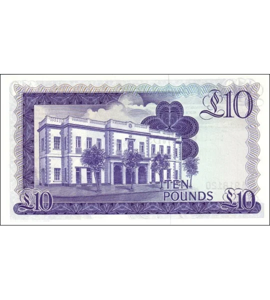 10 Pounds - 1986 - P22b - B120b - Unc
