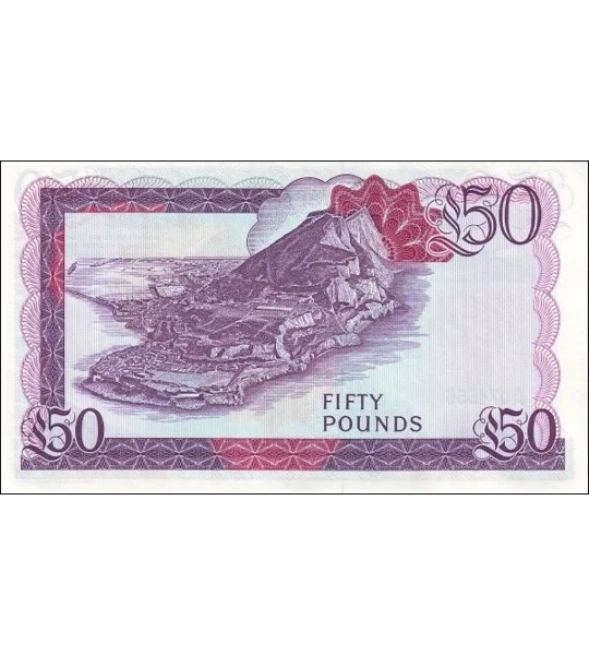 50 Pounds - 1986 - P24 - B122a - Unc