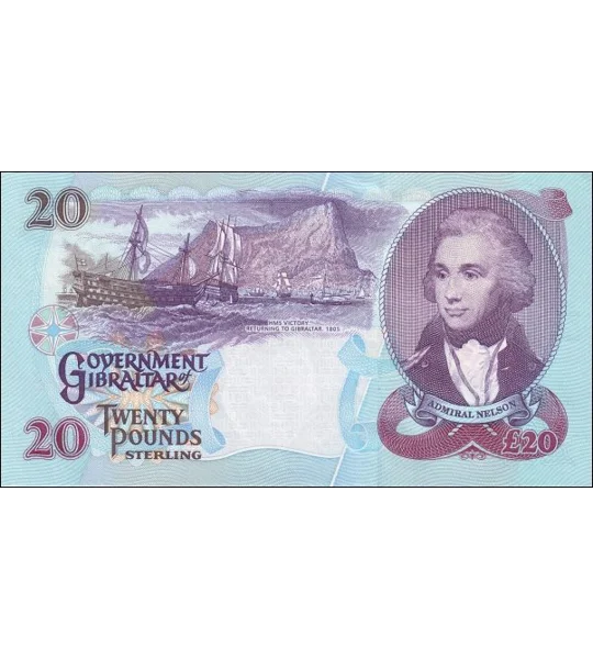 20 Pounds - 1995 - P27 - B125a - Unc