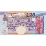 Gibraltar - 20 Pounds - 2000 - P31 - B..