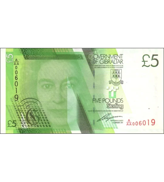 5 Pounds - 2011 - P35 - B130a - Unc