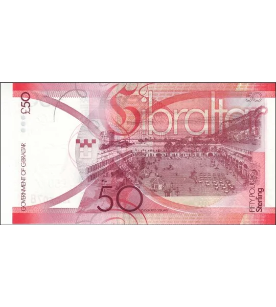 50 Pounds - 2010 - P38 - P133a - Unc