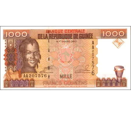 1000 Francs - 1998 - P37 - B326a - Unc