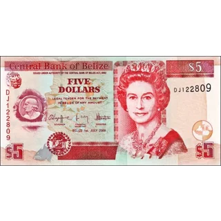 5 Dollars - 2009 - P67d.. 5 Dollars - 2009 - P67d..