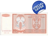 Serbian Krajina - 1000.000.000 Dinara ..