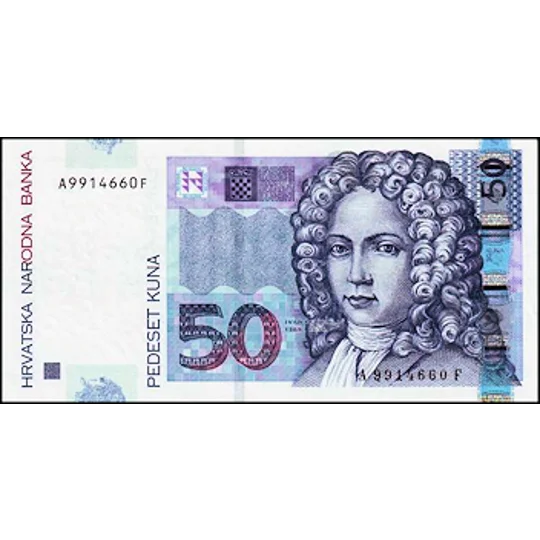 50 Kuna - 2002 - P40a - B504a - Unc