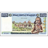 Djibouti - 2000 Francs -2008 - P43 - B..