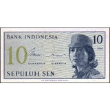 Indonesia-10 Sen-1964-P92-B545a