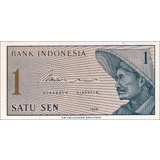 Indonesia-1 Sen-1964-P90-B543a