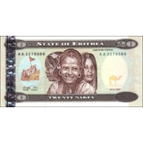 Eritrea - 20 Nakfa - 1997 - P4 - B104