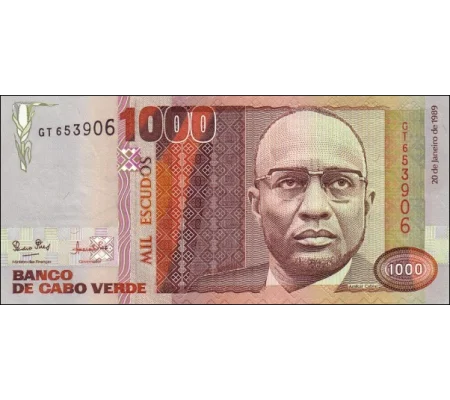 1000 Escudos - 1989 - P60 - B207a - Unc