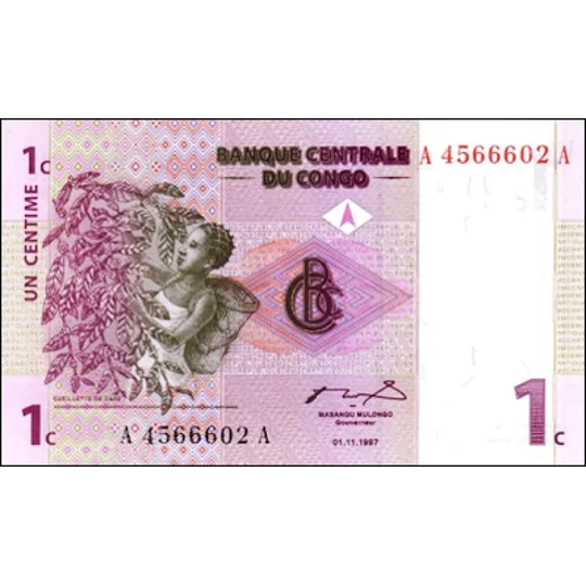 1 Centime - 1997 - P80 - B301a - Unc